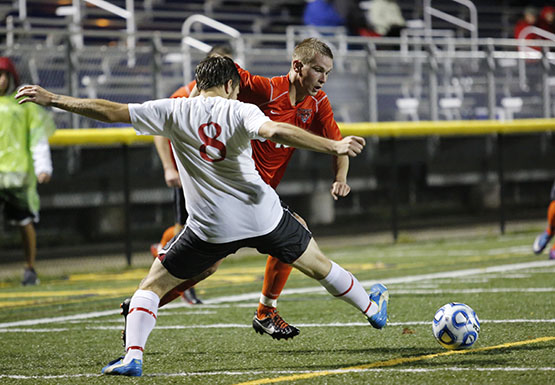 Dylan Ross is tied for the team lead with four assists this season for Buffalo State.