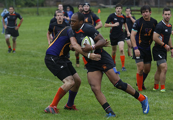 The 3-0 men's rugby team is the only remaining undefeated team in its division this season.