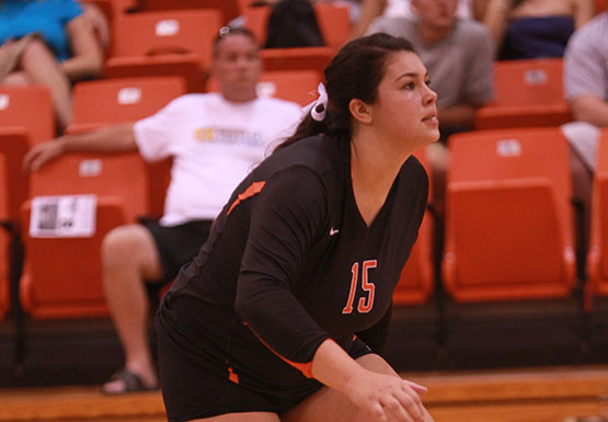 Volleyball ties record win streak but can't break tough New Paltz team