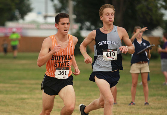 Kyle Foster turned in the second-best time (26:42) for the mens cross country team Saturday.