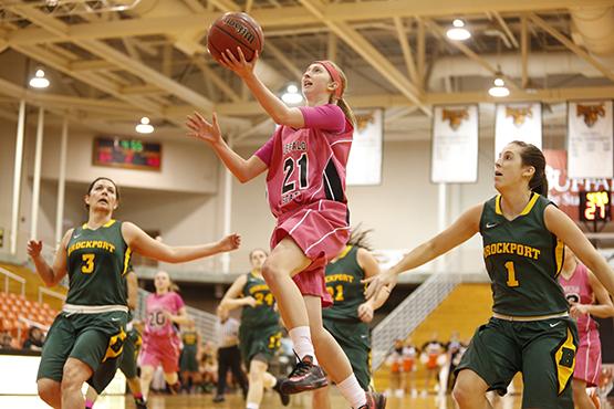 Olivia Luciani scored 15 points and grabbed four rebounds in the Bengals’ 91-84 win at Potsdam on Friday.