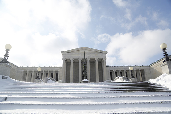 The Albright-Knox Art Museum, across the street from Buffalo State, offers not only priceless art, but also a host of programs, work- shops and services for children and adults of all backgrounds and abilities.