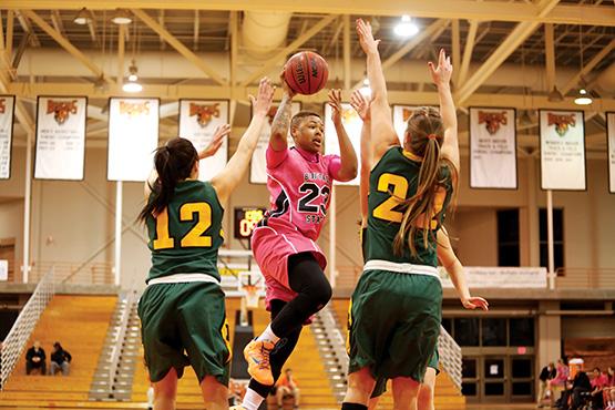 Bianca Smiley finished out her career as the Bengals’ 11th all-time leading scorer.