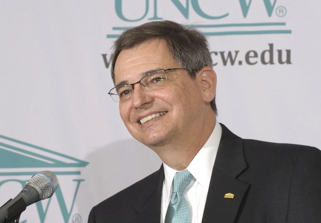 Gary L. Miller, chancellor at the University of North Carolina Wilmington, will visit campus tomorrow and Wednesday.