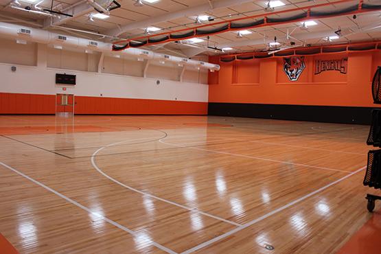 Houston Gym was closed for renovations in fall of 2012. Construction was completed earlier this year in July. The new facilities include updated fitness rooms, weight rooms, locker rooms and classrooms, and a deeper pool designed for diving.