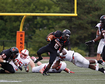 Senior running back Rich Pete ran 19 times for 168 yards and two touchdowns. Pete added two receptions for 50 yards and another score to help the Bengals improve to 2-0.