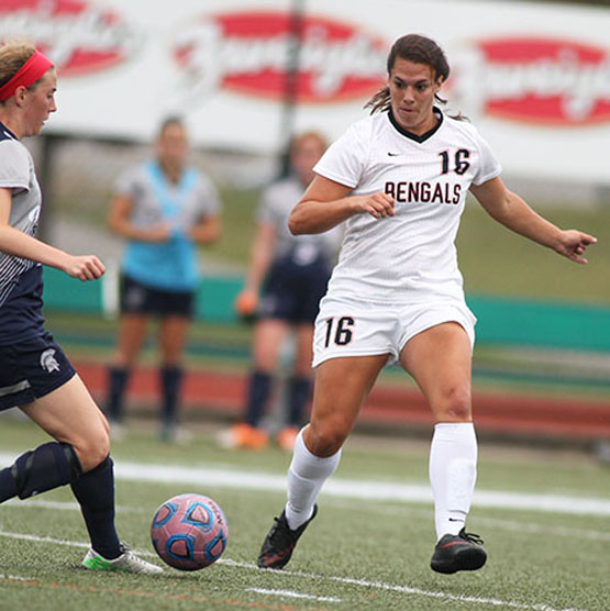 Megan Chapple and the Bengals fell to Fredonia, 1-0, on Saturday.