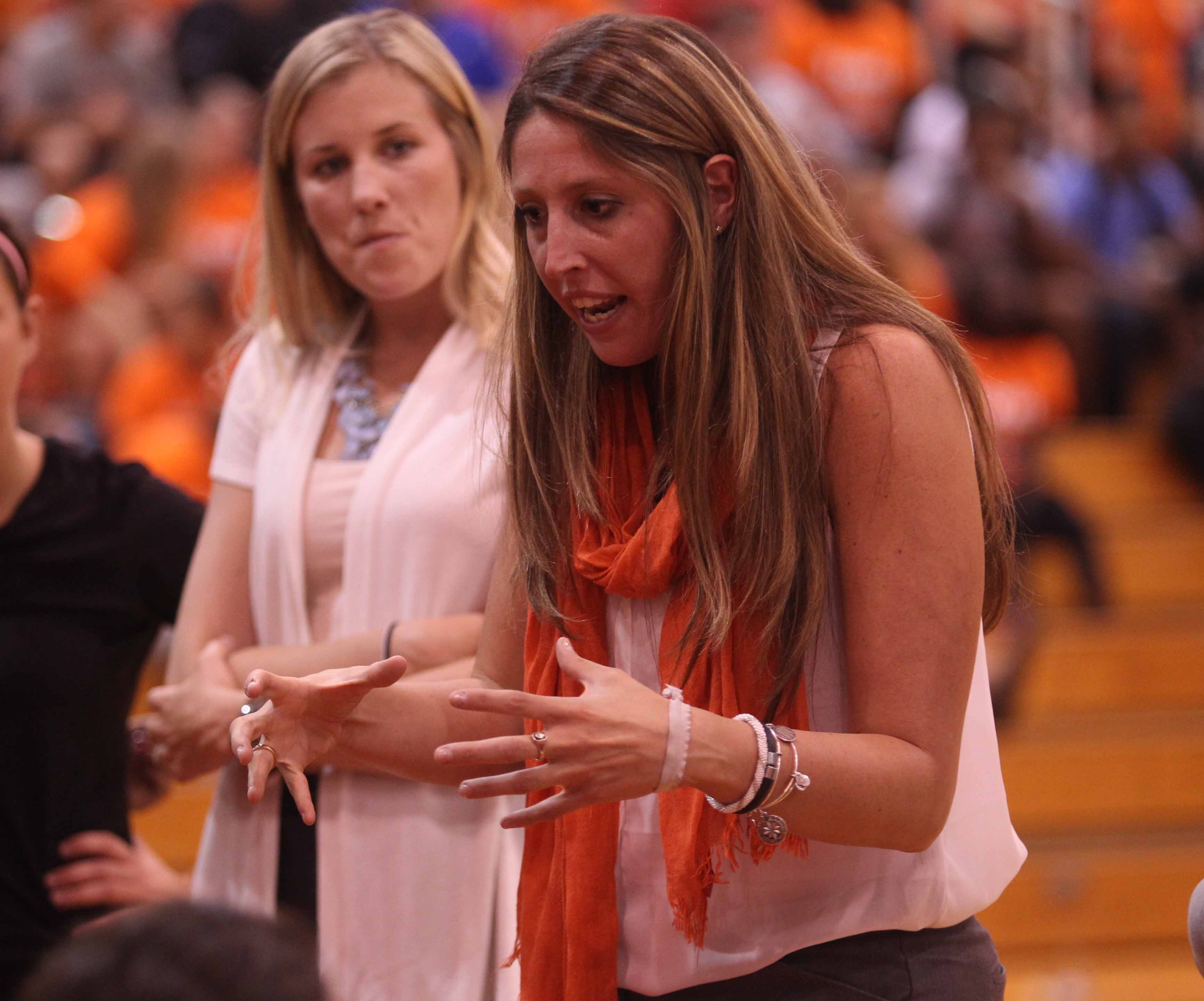 Maria Roberts, who enters her eighth season as head coach of the Volleyball team, is the program's longest tenured coach