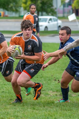 Justin Brzyski and mens club rugby beat Ithaca to improve to 3-2 on the season. 