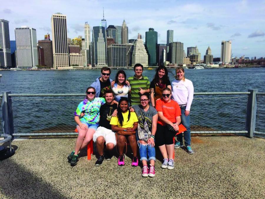 Eleven current SUNY Buffalo State undergraduate students and two graduate students travel to New York to see Pope Francis.