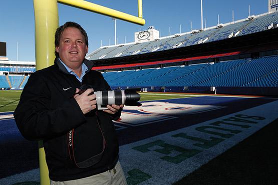 Harry Scull Jr., class of ‘89, has been working as a photojournalist for 20 years at The Buffalo News.