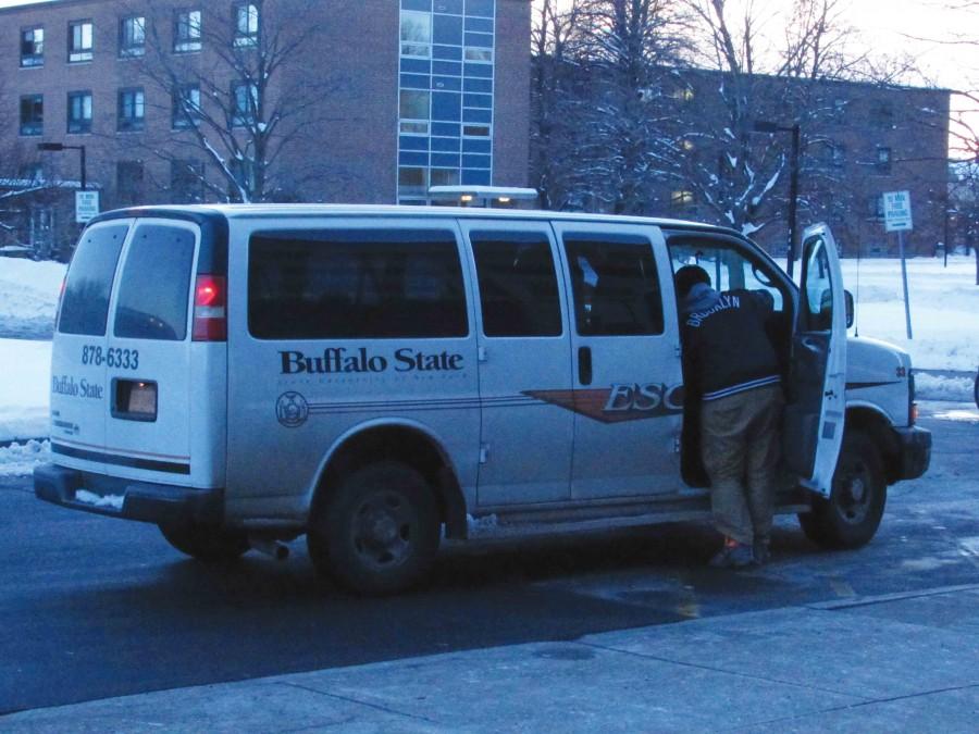 While Buffalo States escourt vans have been in operation for some time, the new SmartTraxx App provides students a whole new experience when looking for a lift.