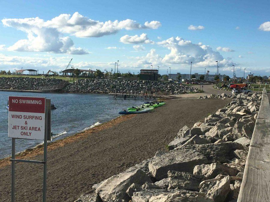 Gallagher Pier is located in Buffalos Outer Harbor, which is supposed to get an overhaul of several specific areas in the near future.