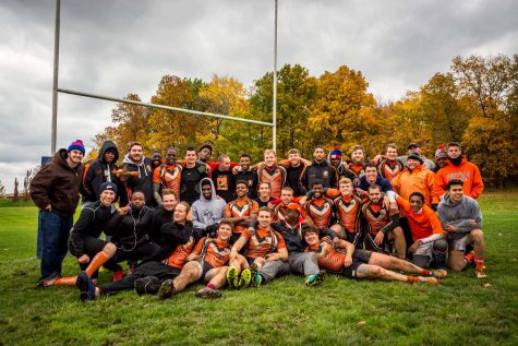 Mens club rugby posted two wins in what they considered a rebuilding season.