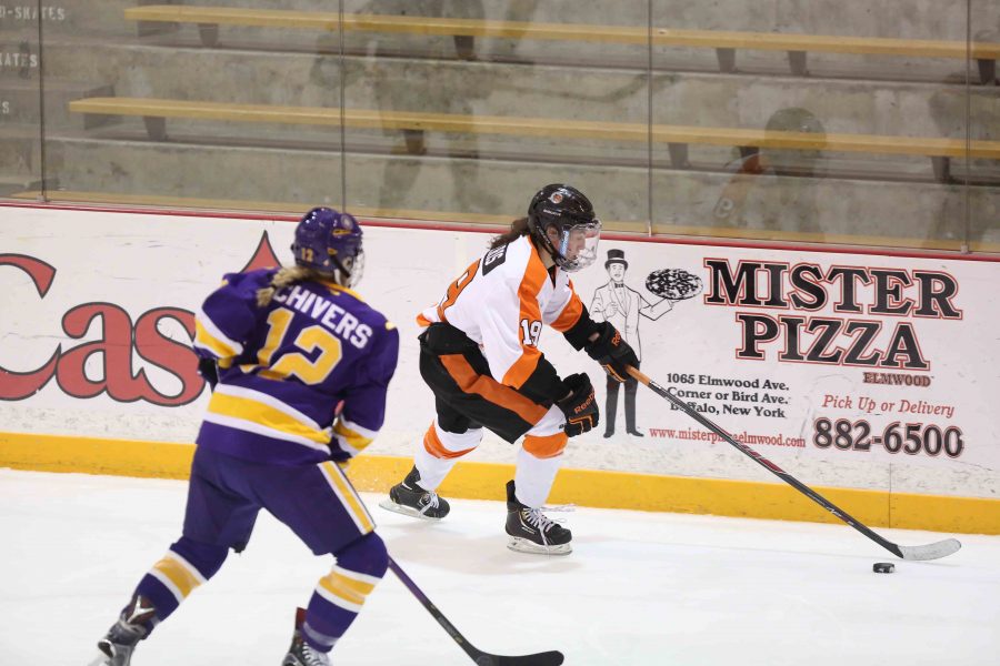 Buffalo State got its first points against Plattsburgh on Saturday in 33 meetings.
