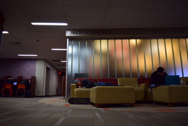Buffalo State looks to rid the Fireside Lounge of its plague of students. 