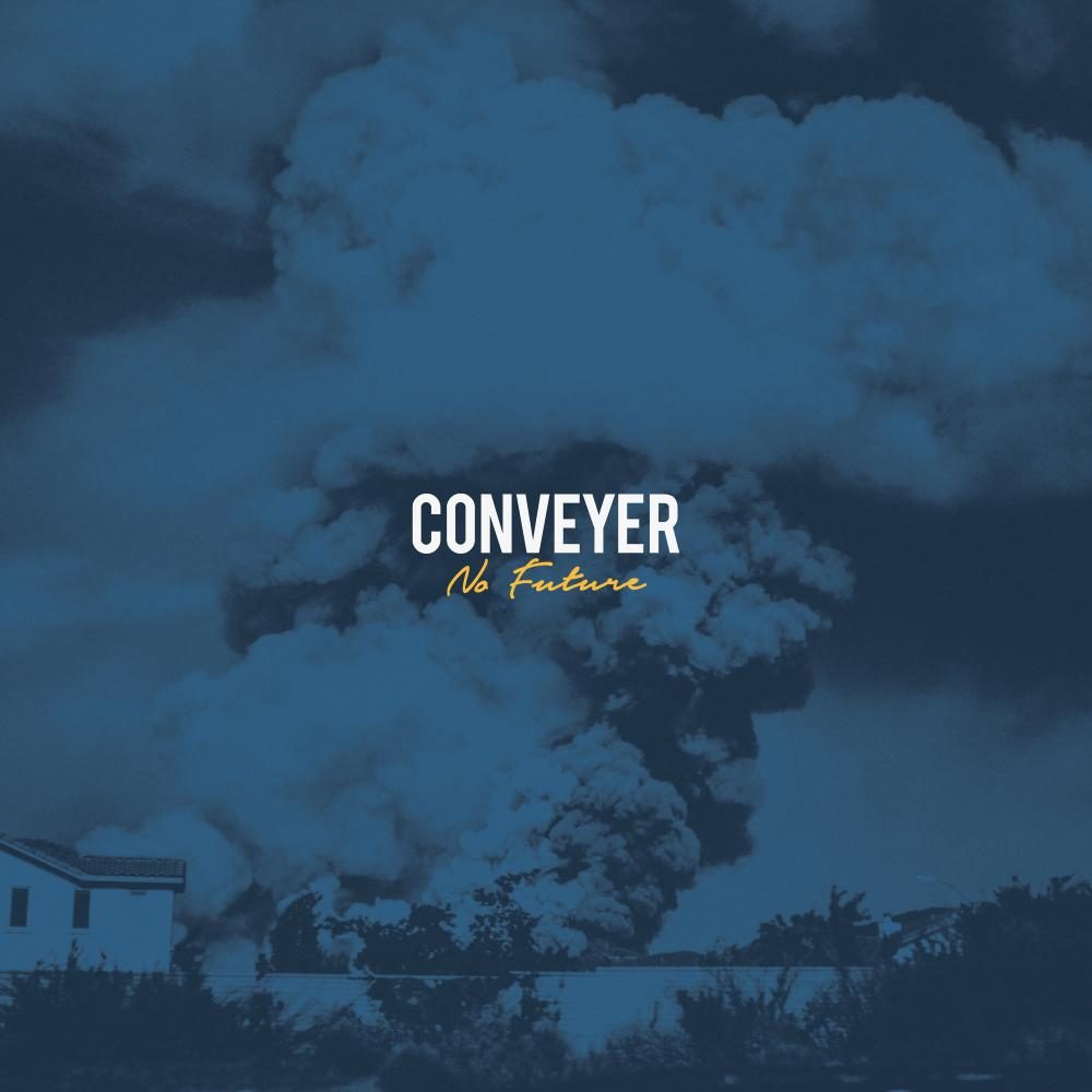 On their second album, No Future,  Conveyer go all out and give off enough energy to power an entire city. (Image courtesy of Victory Records)