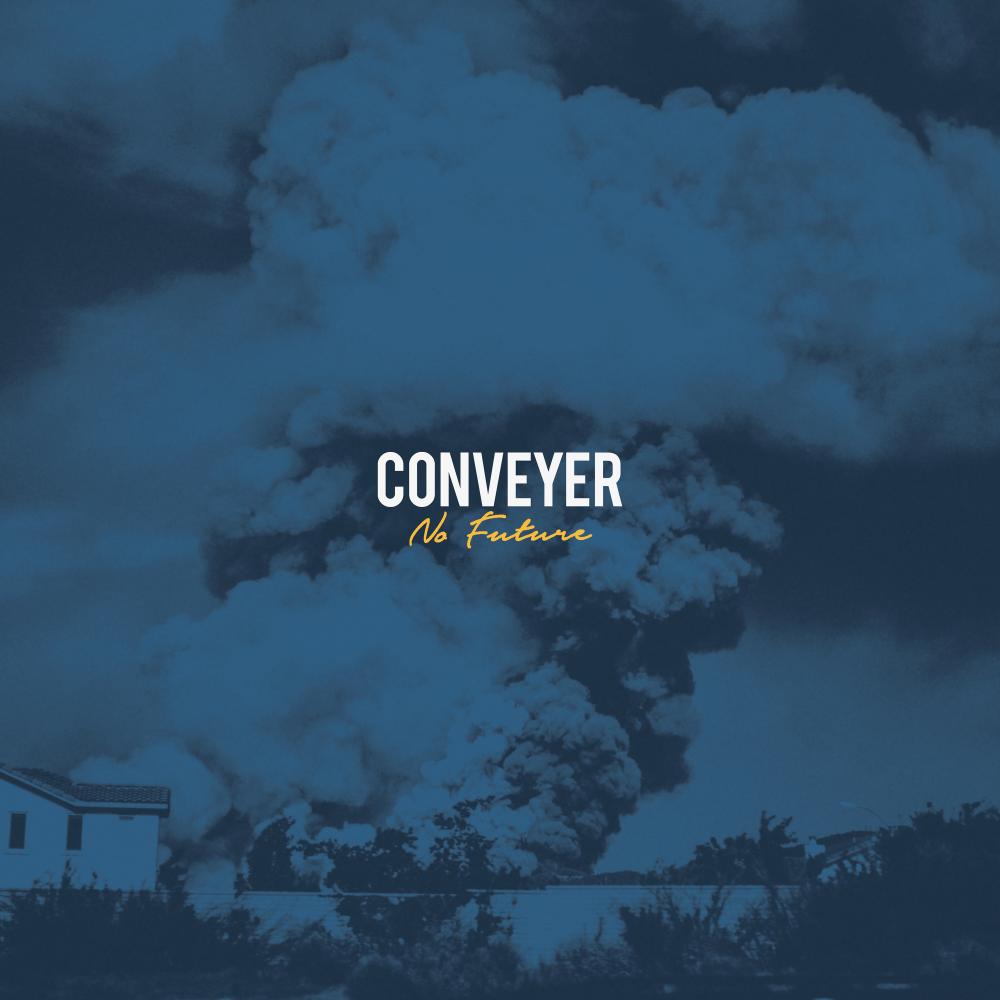 On their second album, No Future, Conveyer go all out and give off enough energy to power an entire city. (Image courtesy of Victory Records)