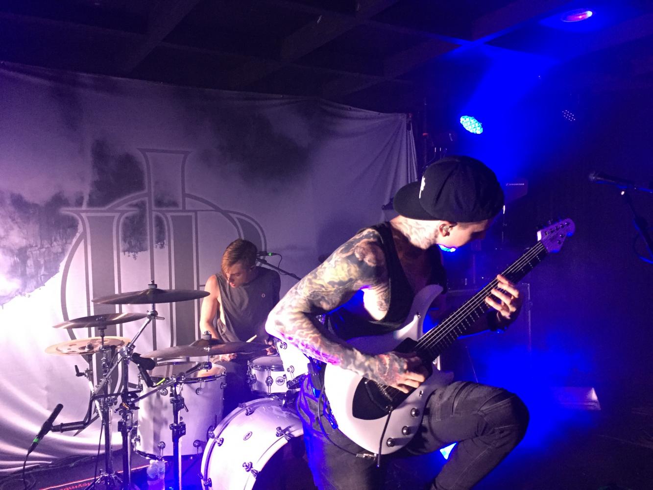 Luke Holland (left) and Jason Richardson (right) gave the Leopard Lounge an incredible night. (Photo by Chris Prenatt)