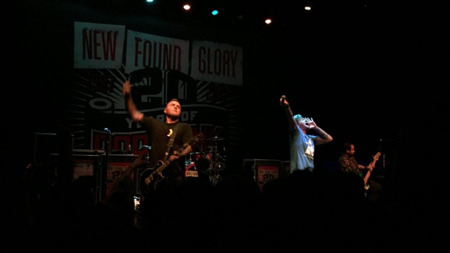 Legendary pop-punkers New Found Glory celebrated 20 years of music to a sold-out crowd at the Town Ballroom on Friday night.