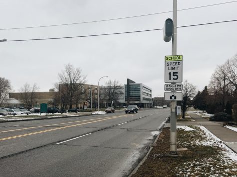 Speed Camera installed near campus