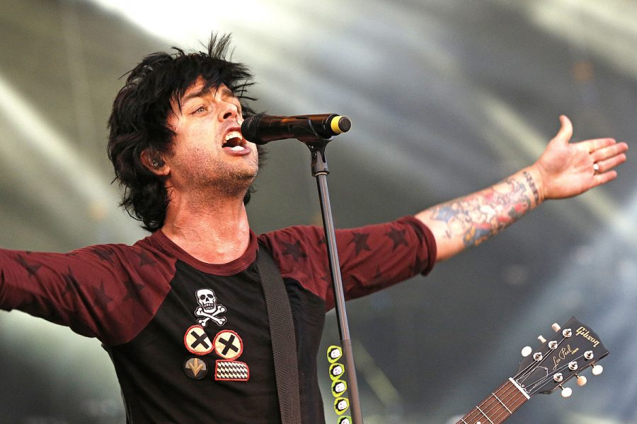 Billy Joe Armstrong, singer and guitarist of Green Day