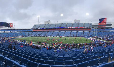 A partially full stadium from the Buffalo Bills game against the Detroit Lions on December 16, 2018.
