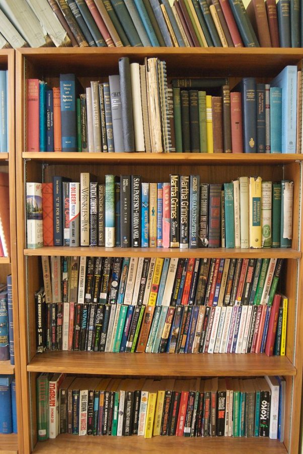 Books in HCRO Dorm Library