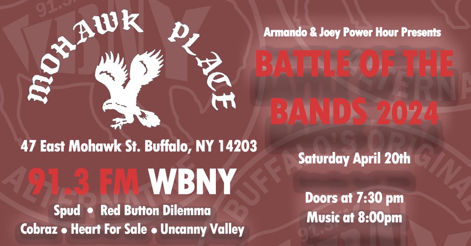 91.3 FM WBNY Presents: Battle of the Bands 2024