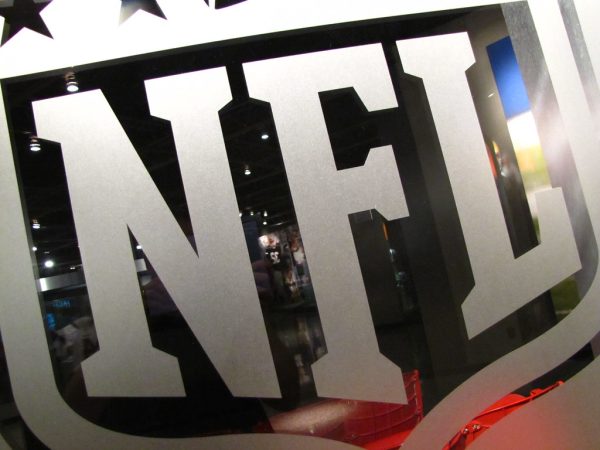 NFL logo at Pro Football Hall of Fame