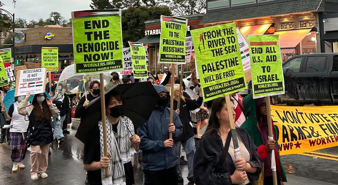 Pro-Palestine protests at the forefront of affinity group’s focus this October