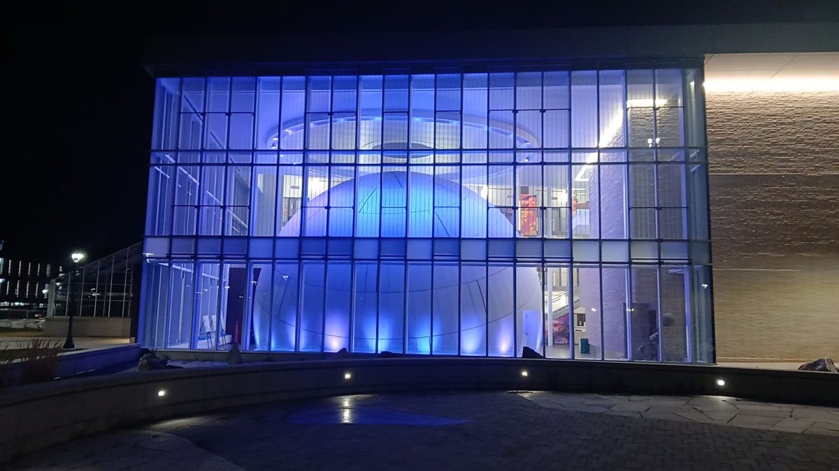 Buffalo State University's Planetarium located in the Science and Math Complex.