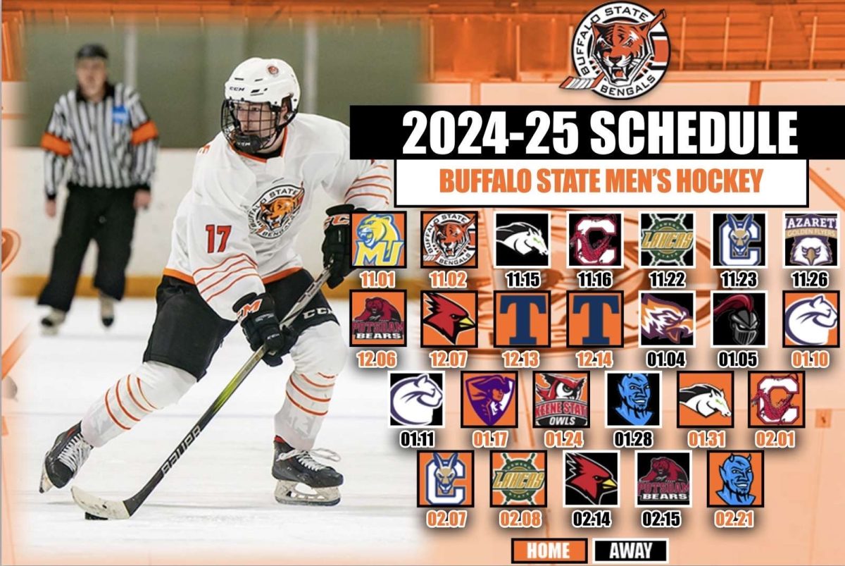 Buffalo State Men’s Hockey second-half Schedule