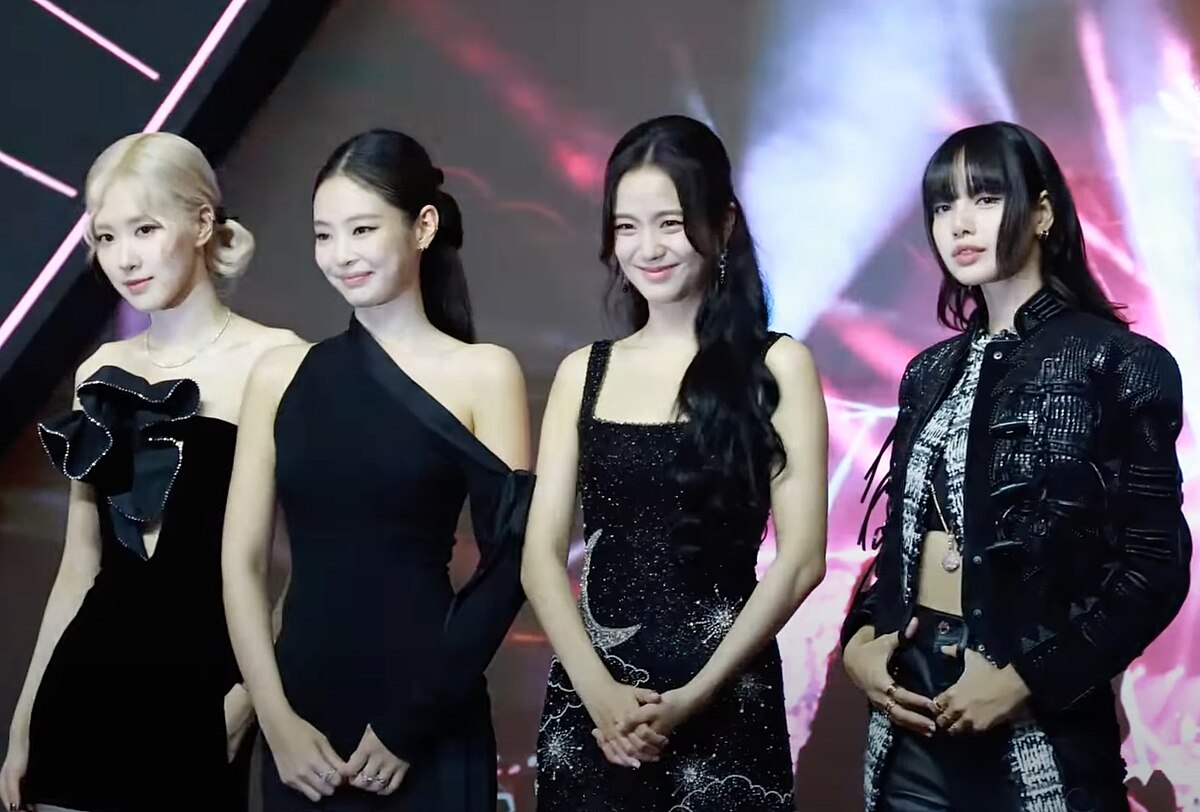 BLACKPINK at the Pink Carpet Event for their world tour movie