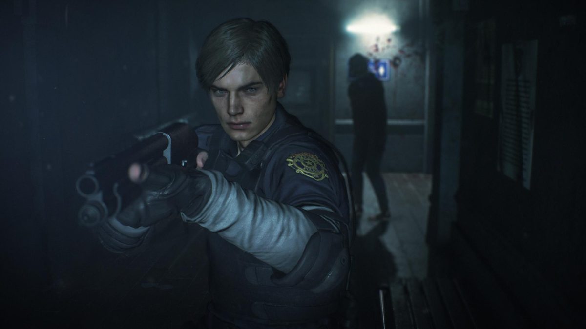 Leon S. Kennedy in Resident Evil 2 (2019). © Capcom. Image via Flickr.