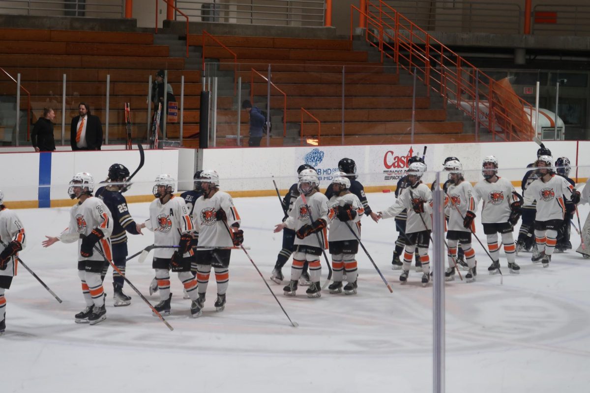 The Bengals show respect to the Roo's after the 3-1 win