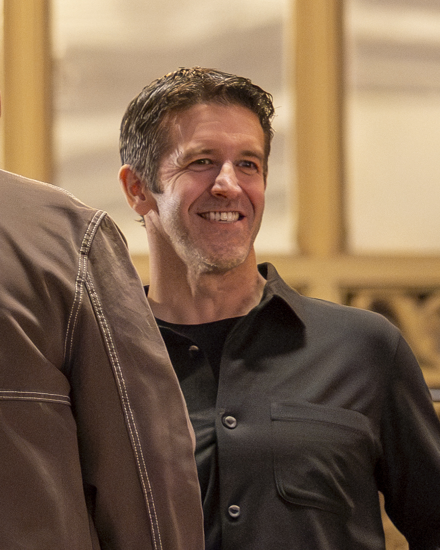 John Ternus at Apple's 50th anniversary earlier this year.
